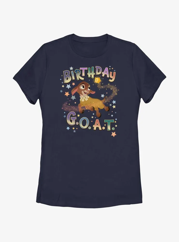 Disney Wish Birthday Goat Womens T-Shirt