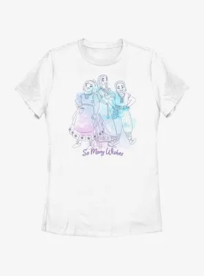 Disney Wish So Many Wishes Womens T-Shirt