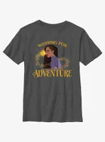 Disney Wish Asha and Star Wishing For Adventure Youth T-Shirt
