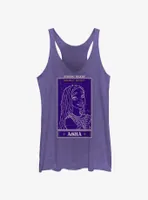 Disney Wish Strong Heart Asha Card Womens Tank Top