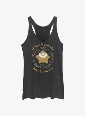 Disney Wish Star If You Need Me Just Look Up Womens Tank Top