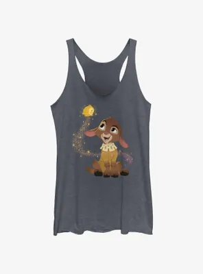 Disney Wish Make A Star and Valentino Womens Tank Top