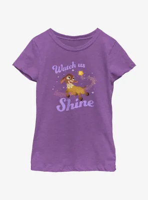 Disney Wish Watch Us Shine Youth Girls T-Shirt