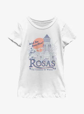 Disney Wish Rosas The Kingdom of Wishes Youth Girls T-Shirt