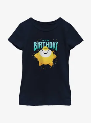 Disney Wish My Star Birthday Youth Girls T-Shirt