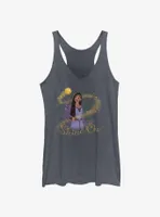 Disney Wish Shine On Asha and Star Womens Tank Top