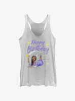 Disney Wish Happy Birthday Womens Tank Top