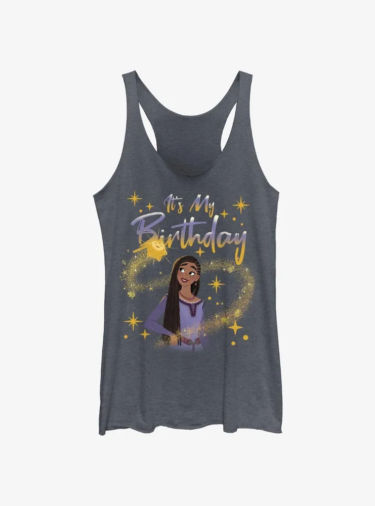 Disney Wish It's My Birthday Womens Tank Top