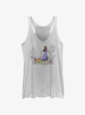 Disney Wish Magic Friends Asha and Valentino Womens Tank Top