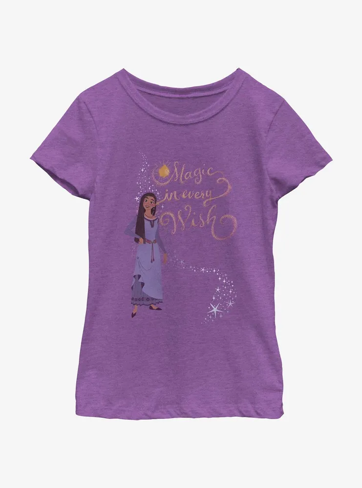 Disney Wish Magic Every Youth Girls T-Shirt