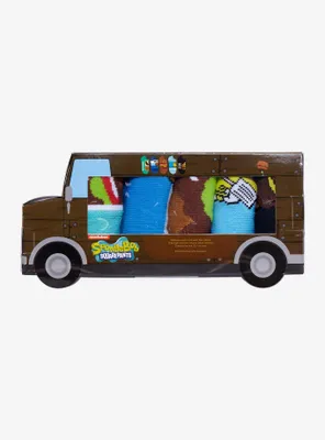 SpongeBob SquarePants Food Truck No-Show Socks Gift Set