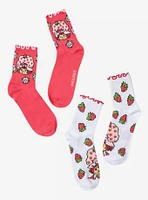 Strawberry Shortcake Strawberries Ankle Socks 2 Pair