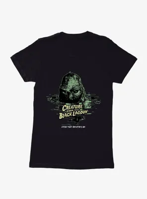 Creature From The Black Lagoon Fish That Breathes Air Womens T-Shirt