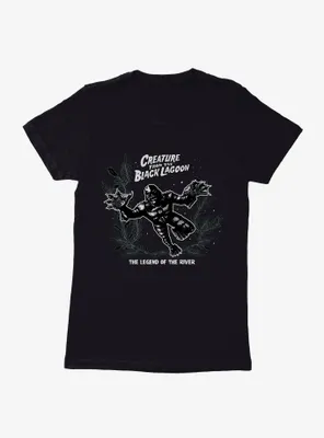 Creature From The Black Lagoon Legend Of River Womens T-Shirt