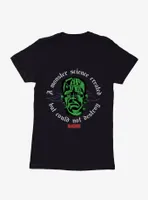 Universal Monsters Frankenstein A Monster Science Womens T-Shirt