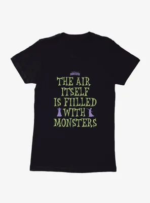 Bride Of Frankenstein Air Filled With Monsters Womens T-Shirt