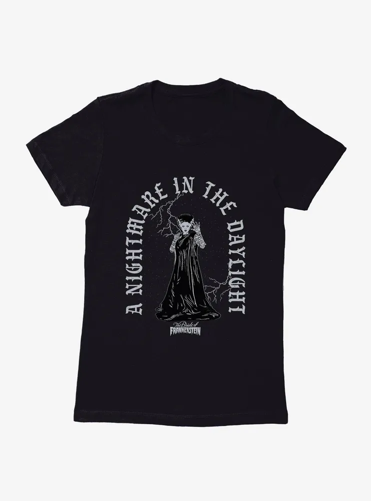 Bride Of Frankenstein Nightmare Daylight Womens T-Shirt