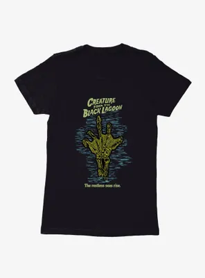 Creature From The Black Lagoon Restless Seas Rise Womens T-Shirt