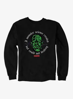 Universal Monsters Frankenstein A Monster Science Sweatshirt
