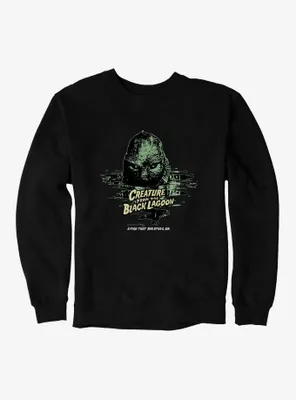 Creature From The Black Lagoon Fish That Breathes Air Sweatshirt