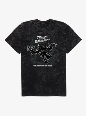 Creature From The Black Lagoon Legend Of River Mineral Wash T-Shirt