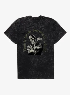 Universal Monsters The Mummy Death Is  A Doorway Mineral Wash T-Shirt
