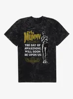 Universal Monsters The Mummy Day Of Awakening Mineral Wash T-Shirt