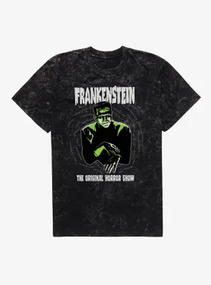 Universal Monsters Frankenstein The Original Horror Show Mineral Wash T-Shirt