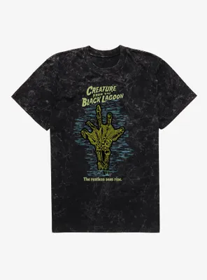 Creature From The Black Lagoon Restless Seas Rise Mineral Wash T-Shirt
