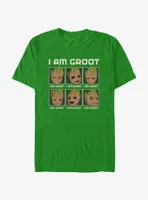 Marvel I Am Groot Expressions T-Shirt
