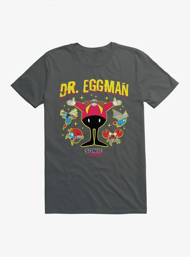 Sonic The Hedgehog Dr. Eggman Villain T-Shirt