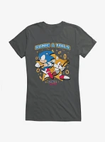 Sonic The Hedgehog And Tails Rings Girls T-Shirt