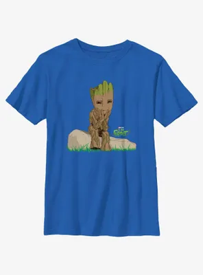 Marvel I Am Groot Thinking Youth T-Shirt