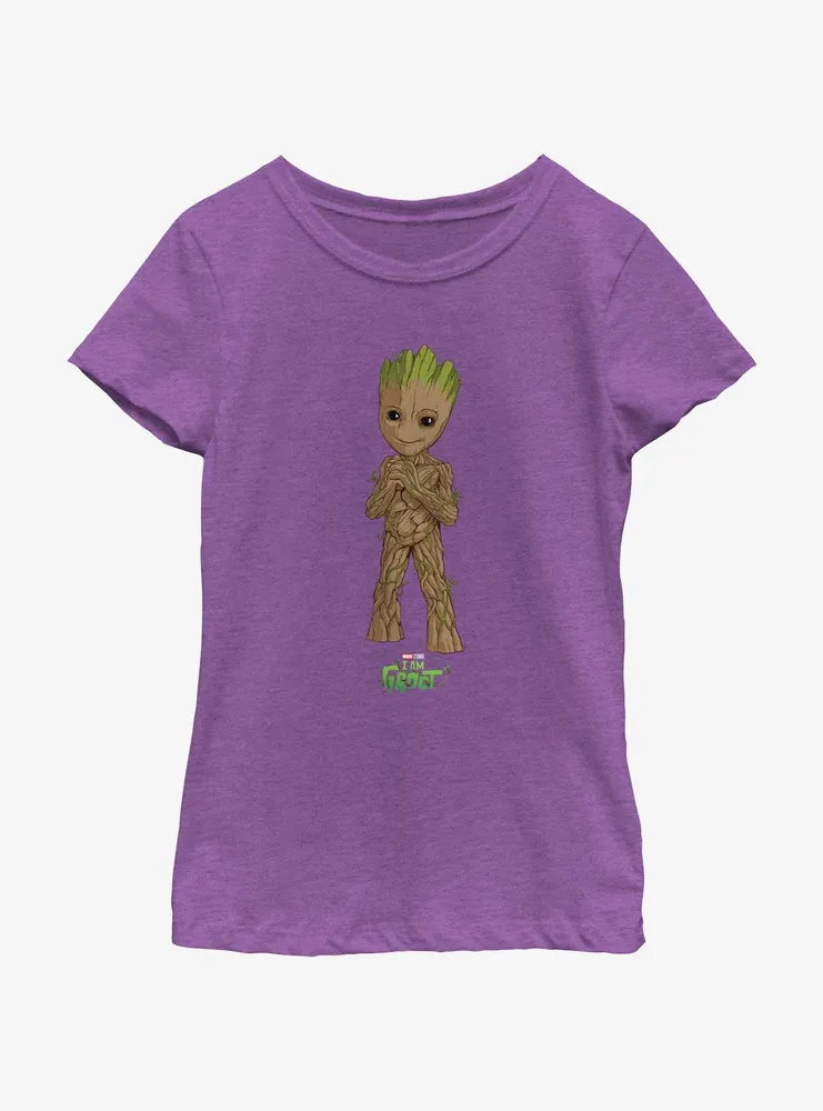Marvel I Am Groot Little Cutie Youth Girls T-Shirt