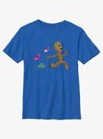 Marvel I Am Groot Bird Chase Youth T-Shirt