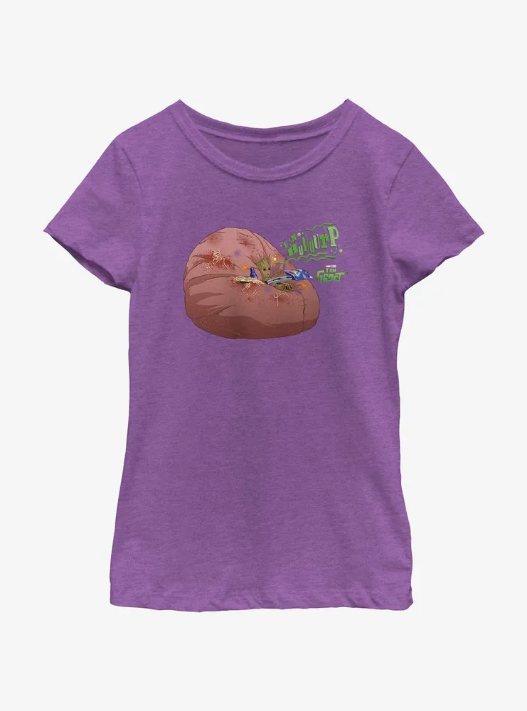 Marvel I Am Groot Bruurp Youth Girls T-Shirt