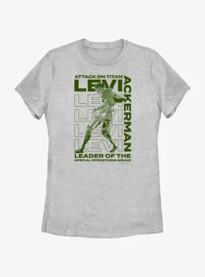 Attack on Titan Captain Levi Womens T-Shirt