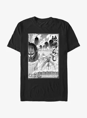 Attack on Titan The Rumbling'S Collage T-Shirt