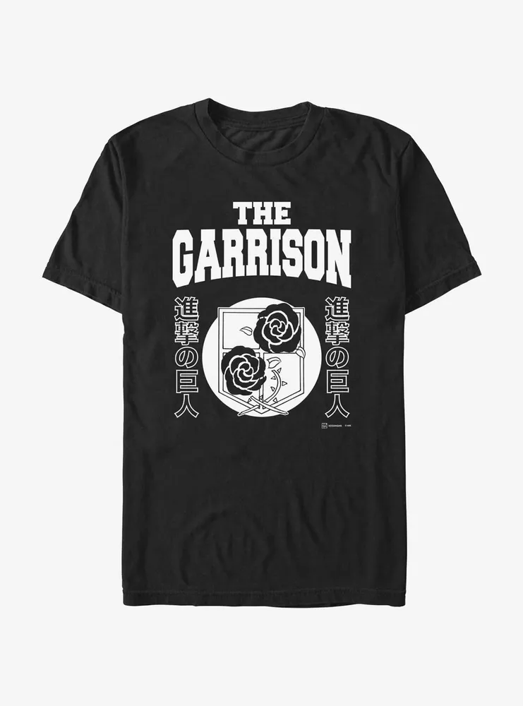 Attack on Titan Garrison Regiment Badge T-Shirt