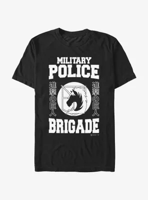 Attack on Titan Police Regiment Badge T-Shirt