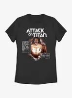 Attack on Titan Eren Womens T-Shirt