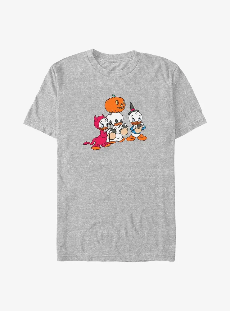 Disney DuckTales Huey Dewey Louie Trick Or Treat Big & Tall T-Shirt