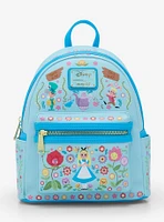 Loungefly Disney Alice in Wonderland Floral Folk Art Mini Backpack - BoxLunch Exclusive