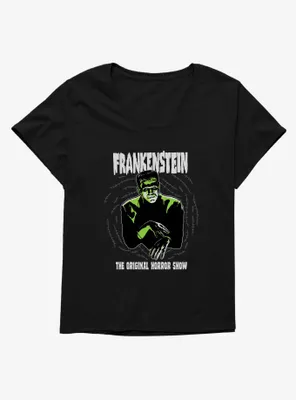 Universal Monsters Frankenstein The Original Horror Show Womens T-Shirt Plus