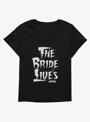 Bride Of Frankenstein The Lives Womens T-Shirt Plus