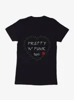 Bratz Pretty N Punk Chain Heart Womens T-Shirt