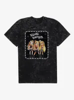 Bratz Barb Wire Frame Mineral Wash T-Shirt