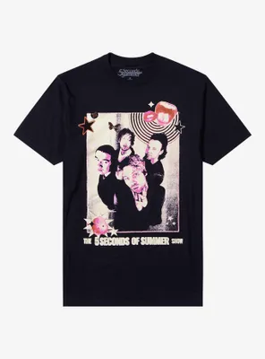 5 Seconds Of Summer Show Band Photo T-Shirt