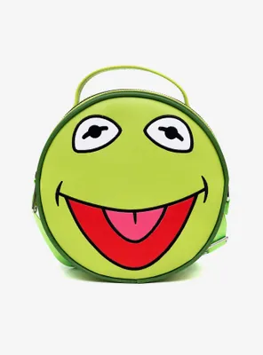 Disney The Muppets Kermit the Frog Character Close Up Crossbody Bag