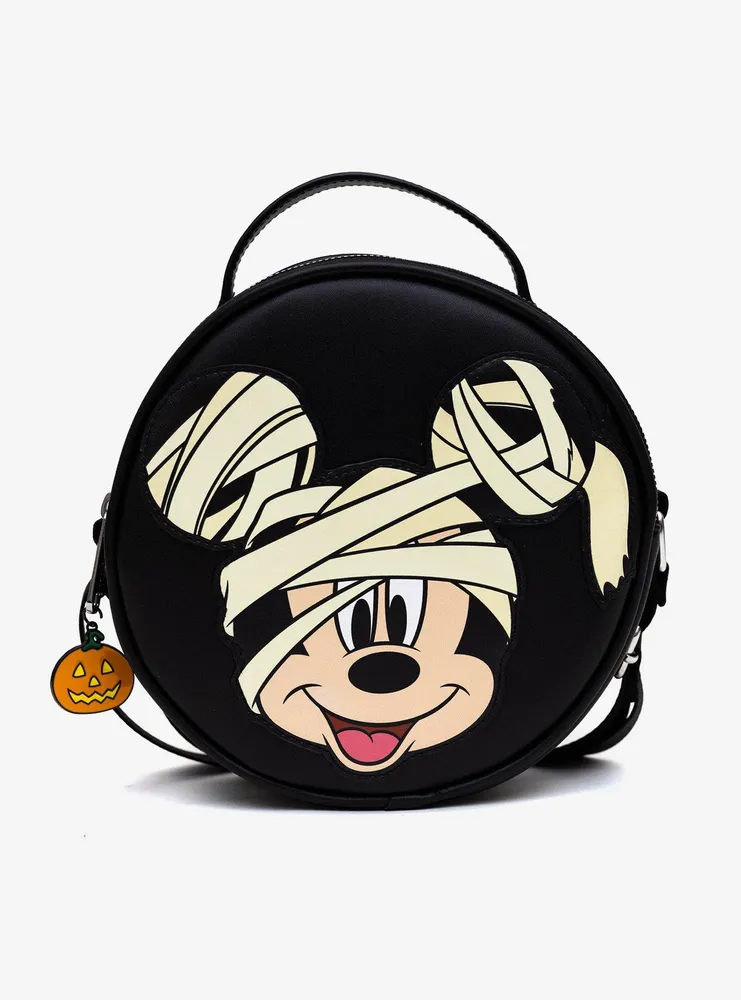 Disney Mickey Mouse Mummy Glow in the Dark Smiling Crossbody Bag